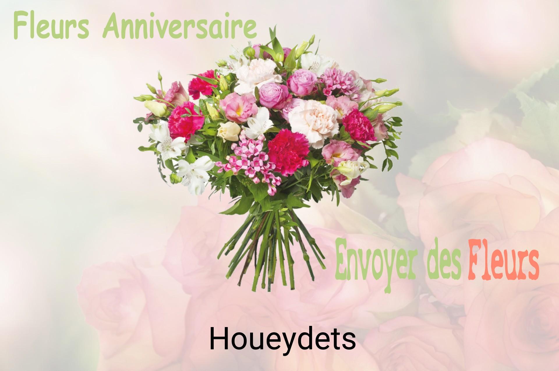 Bouquet de fleurs d’anniversaire livré à Houeydets